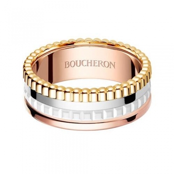 Boucheron宝诗龙 Quatre White Edition戒指 小型款